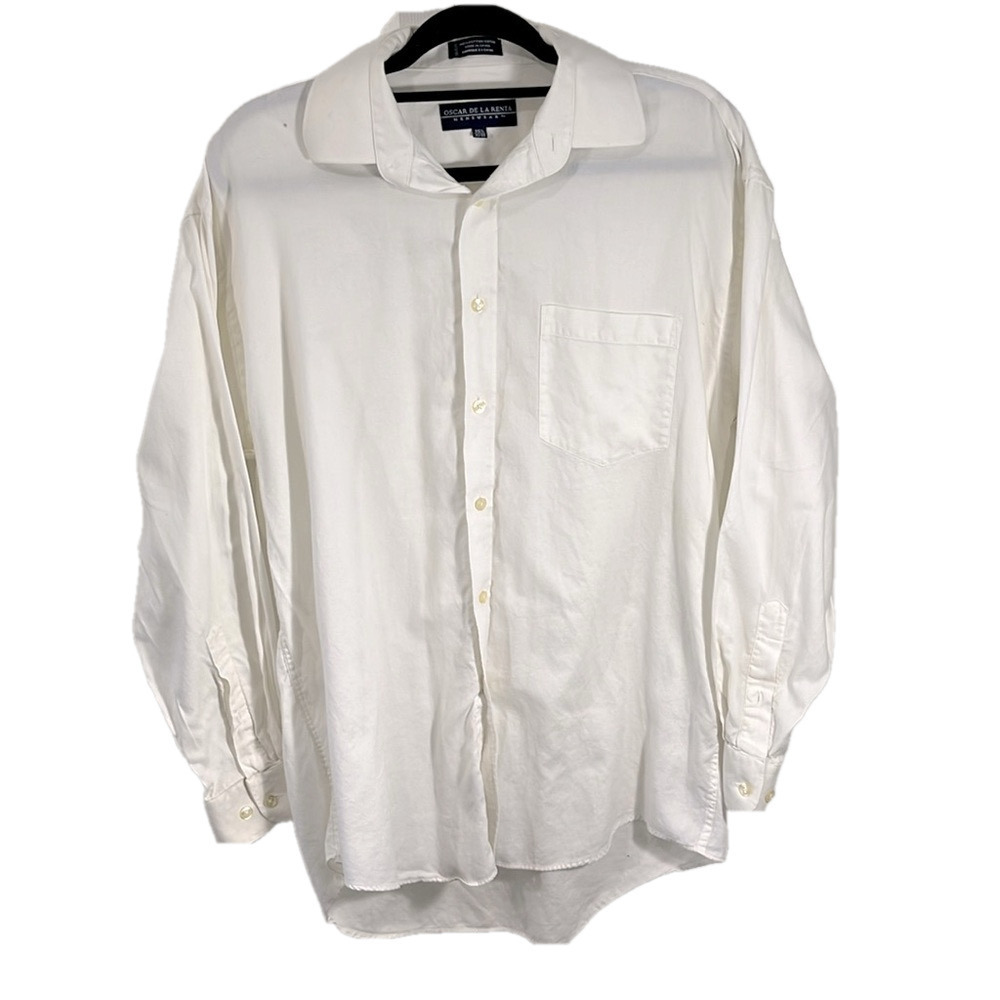 Oscar de la Renta button down cotton shirt